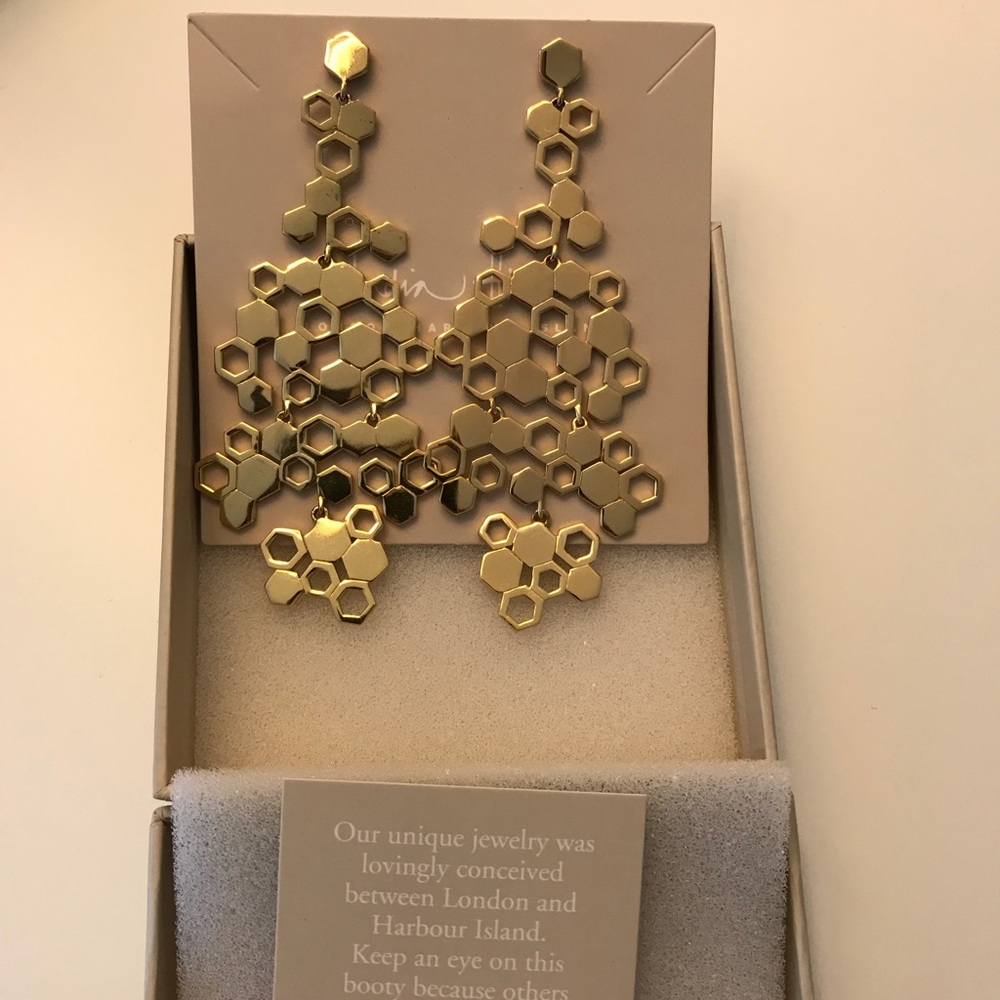 India Hicks Chandelier earrings